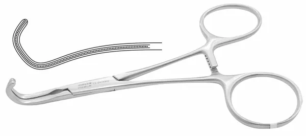 PINZA VASCULAR TIPO LAWTON 12.5 CM.