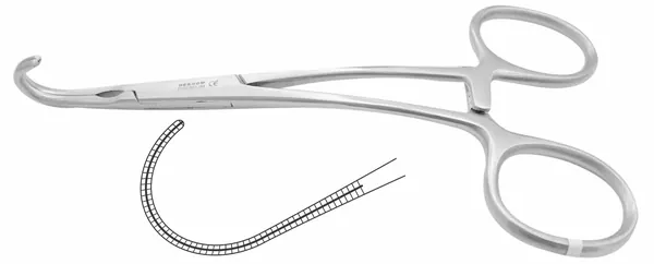 PINZA VASCULAR TIPO LAWTON 12.5 CM.