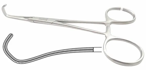 PINZA VASCULAR TIPO LAWTON 13.5 CM.