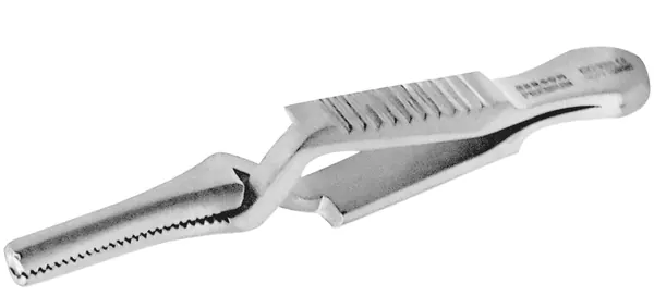 PINZA BULLDOG JOHNS HOPKINS. CASTRO VIEJO VASCULAR. RECTA. 5CM.