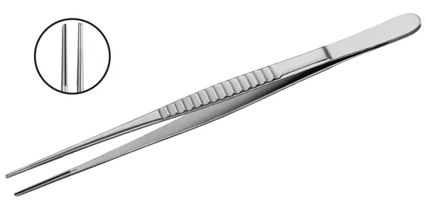 PINZA DEBAKEY RECTA. 2 MM. 24 CM.