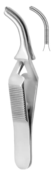 CLIP DEBAKEY 10 CM VASCULAR CURVO