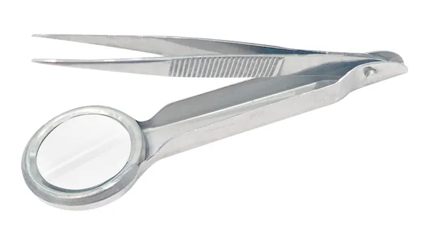 PINZA SPLINTER CON LUPA 7.6 CM.