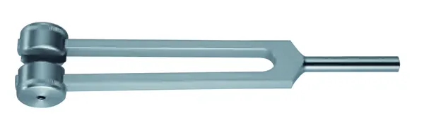 DIAPASON HARTMANN, DE ALEACION DE ALUMINIO, EN TONO DE DO. CON SORDINA 128HZ.