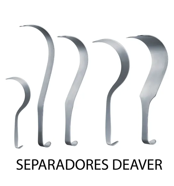 SEPARADOR DEAVER, VALVA DE 1.9 X 18 CM., APROX. PEDIÁTRICO.