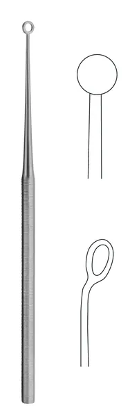 CURETA MYLES 17 CM. 2 MM.