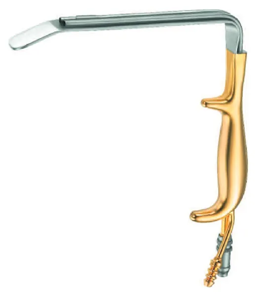 SEPARADOR DE MAMOPLASTIA FERRIERA CON TUBO DE SUCCIÓN Y LUZ FIBRA ÓPTICA 7 CM. X 14 MM