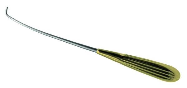 GANCHO PARA NERVIOS SHARPER CURVO IZQUIERDA 24 CM.