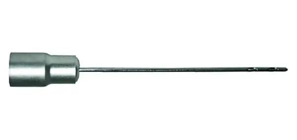 CÁNULA HANDLE 10 CM, 2MM CON 2 ORIFICIOS