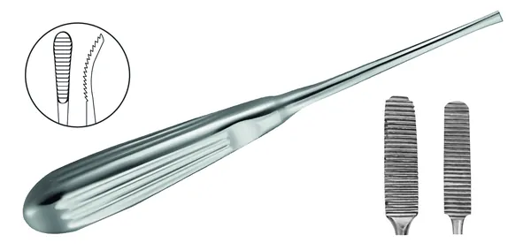 RASPA COTTLE DOWN 7 " CORTANTE