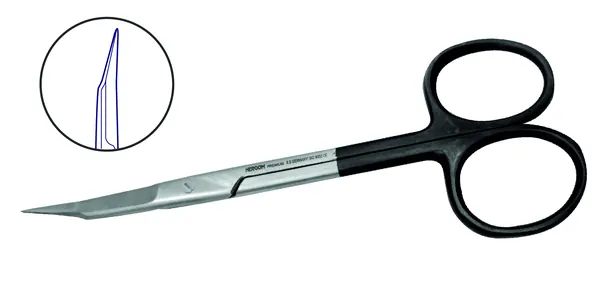 TIJERA SUPER CUT REYNOLDS SEMI AGUDA CURVO 12 CM.