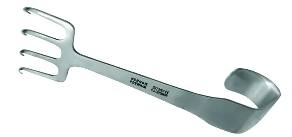 SEPARADOR FREEMAN RAKE 17.8 CM, 4 GARRAS EN LÍNEA CORTANTE