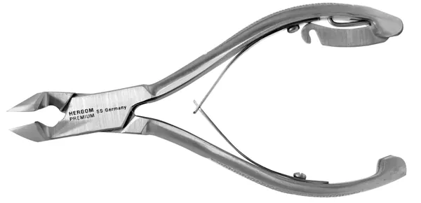 ALICATA CON MUELLE Y SEGURO CORTE ANGULADO CONVEX FULL 14.5 CM.