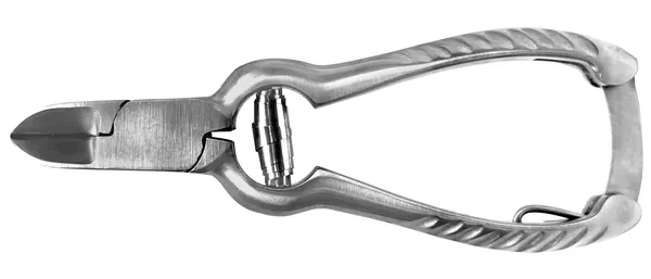 ALICATA CON MUELLE Y BARRIL CORTE CONCAVO 12.5 CM. CON SEGURO.