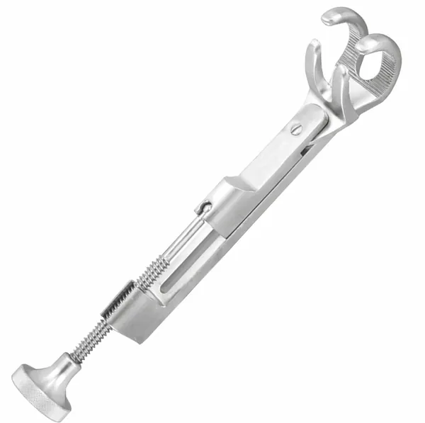 PINZA LOWMAN HOGLUND GRANDE. APERTURA MAXIMA 21 CM.