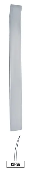 OSTEOTOMO LAMBOTTE CURVO DE 6MM DE ANCHO. 24.5 CM DE LONGITUD.