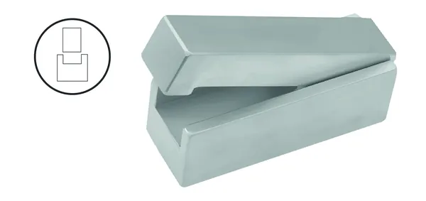 TRITURADOR COTTLE, DE ACERO INOXIDABLE, TRITURADOR O MACHACADOR DE ABERTURA MANUAL, GRAPA DE TOMA DE CARTÍLAGO O HUESO.