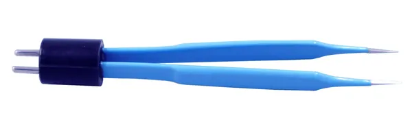 PINZA BIPOLAR RECTA MCPHERSON 9 CM. CON PUNTA DE 5 MM. (COMPATIBLE CON EQUIPOS DELTRONIX CON CABLE 190-100).