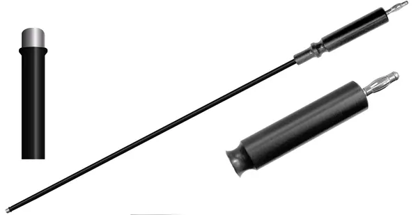 ELECTRODO DE LAPAROSCOPÍA SIN SUCCIÓN CON PUNTA REDONDEADA 36 CM.