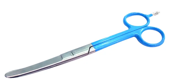 TIJERA QUIRÚRGICA PARA DIATERMIA CURVA 17.8 CM. (COMPATIBLE CON EQUIPOS DELTRONIX CON CABLE 19-250).