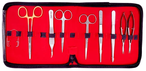 SET VETERINARIO PARA OFTALMOLOGÍA 11 PIEZAS.