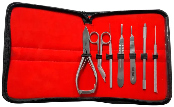 SET DE PODOLOGÍA BÁSICO 8 PIEZAS.