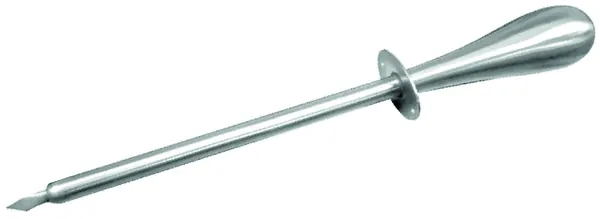 TROCAR VETERINARIO CON MANGO DE METAL 22 CM