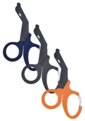 TIJERA DE USO RUDO NEGRO SOLIDO 15 CM.