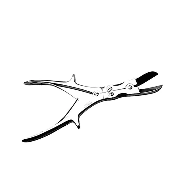 CIZALLA LISTON, CON ARTICULACION SENCILLA. ANGULADA. 27 CM DE LONGITUD.