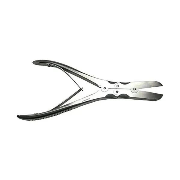 CIZALLA RUSKIN LISTON PARA CORTE DE HUESO. ANGULADA. LONGITUD DE 19 CM.
