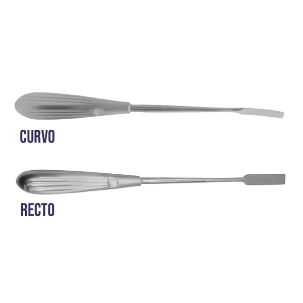 DISECTOR FRONTOTEMPORAL 23 CM, HOJA RECTO 10 MM DE ANCHO