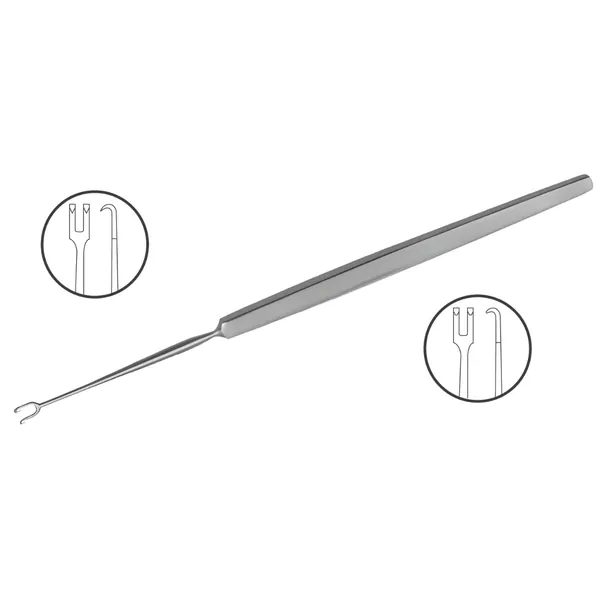 FREER GANCHO DE PIEL 15.2 CM. ROMO 2 GARRAS.