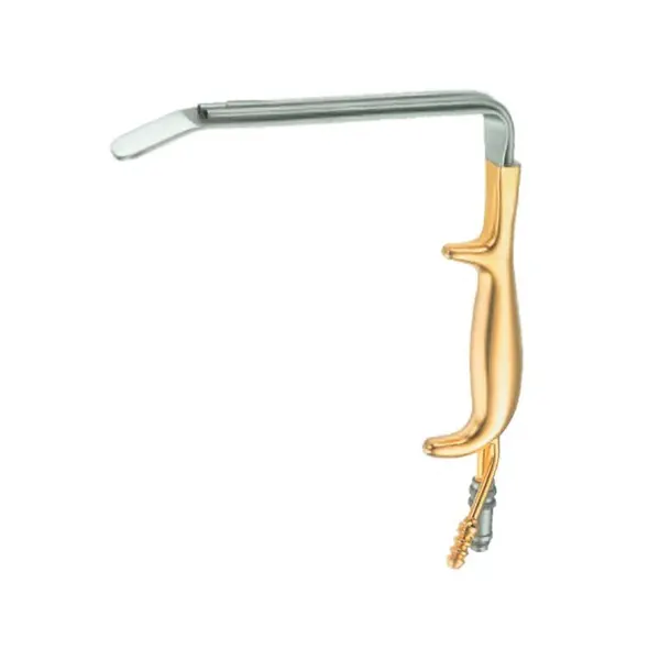 SEPARADOR DE MAMOPLASTIA FERRIERA CON TUBO DE SUCCIÓN Y LUZ FIBRA ÓPTICA 10 CM. X 23 MM