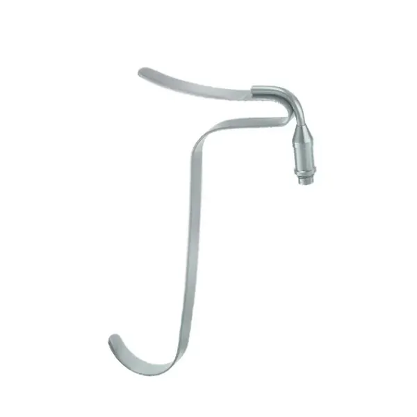 SEPARADOR DE MAMOPLASTIA FREEMAN CON FIBRA ÓPTICA 20 CM. X 25 MM