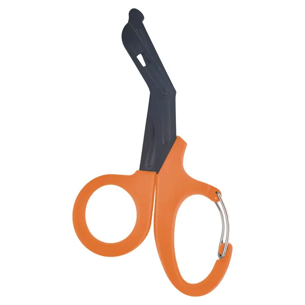 TIJERA DE USO RUDO NARANJA SOLIDO 15 CM.