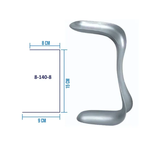 VALVA VAGINAL DE SIMS TIPO C MEDIANA