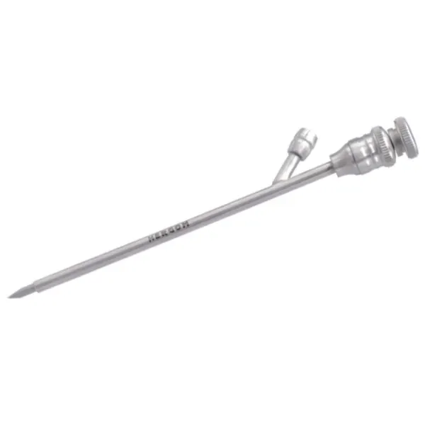 TROCAR OCHSNER CON CAPUCHA DE PROTECCIÓN 4 2/3 MM Ø - 3 1/3 MM Ø / X 14 CM DE LONGITUD. (14FR).