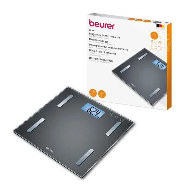Báscula Diagnóstica, BF180, Análisis de Cuerpo Completo y IMC.