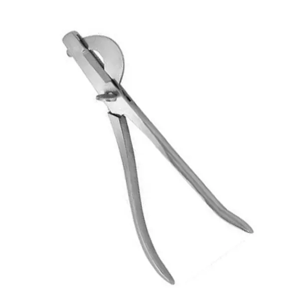 EMASCULADOR VETERINARIO DE CASTRACION HAUSMANN CURVO 27 CM